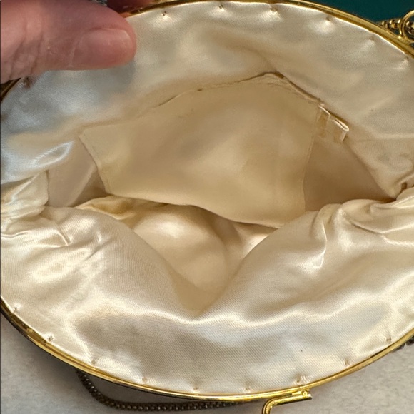 Vintage Handmade Beaded Sequin Wristlet Clutch Evening Purse – Made in Hong Kong - Picture 12 of 12